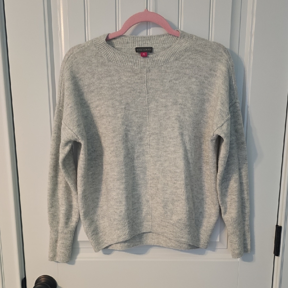 Vince Camuto Light Gray Women's Sweater XS